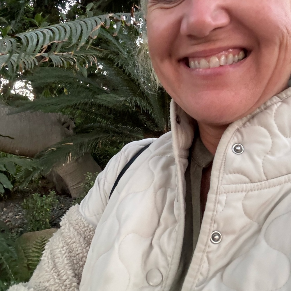 Women's Quilted Jacket in Cream
